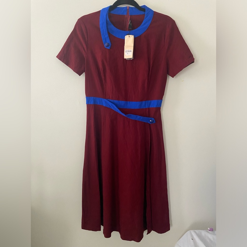 Gown town 50’s pencil dress - Picture 2 of 7